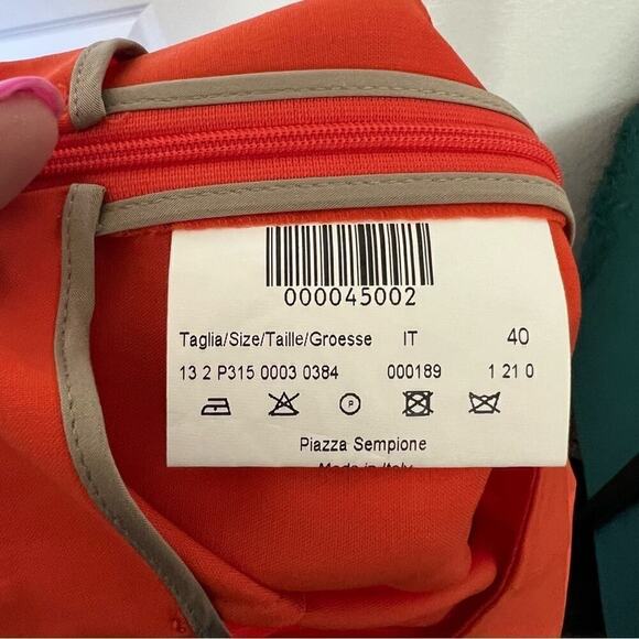 Piazza Sempione Audrey Slim Leg Capri Pants Italian 40 - Picture 10 of 10